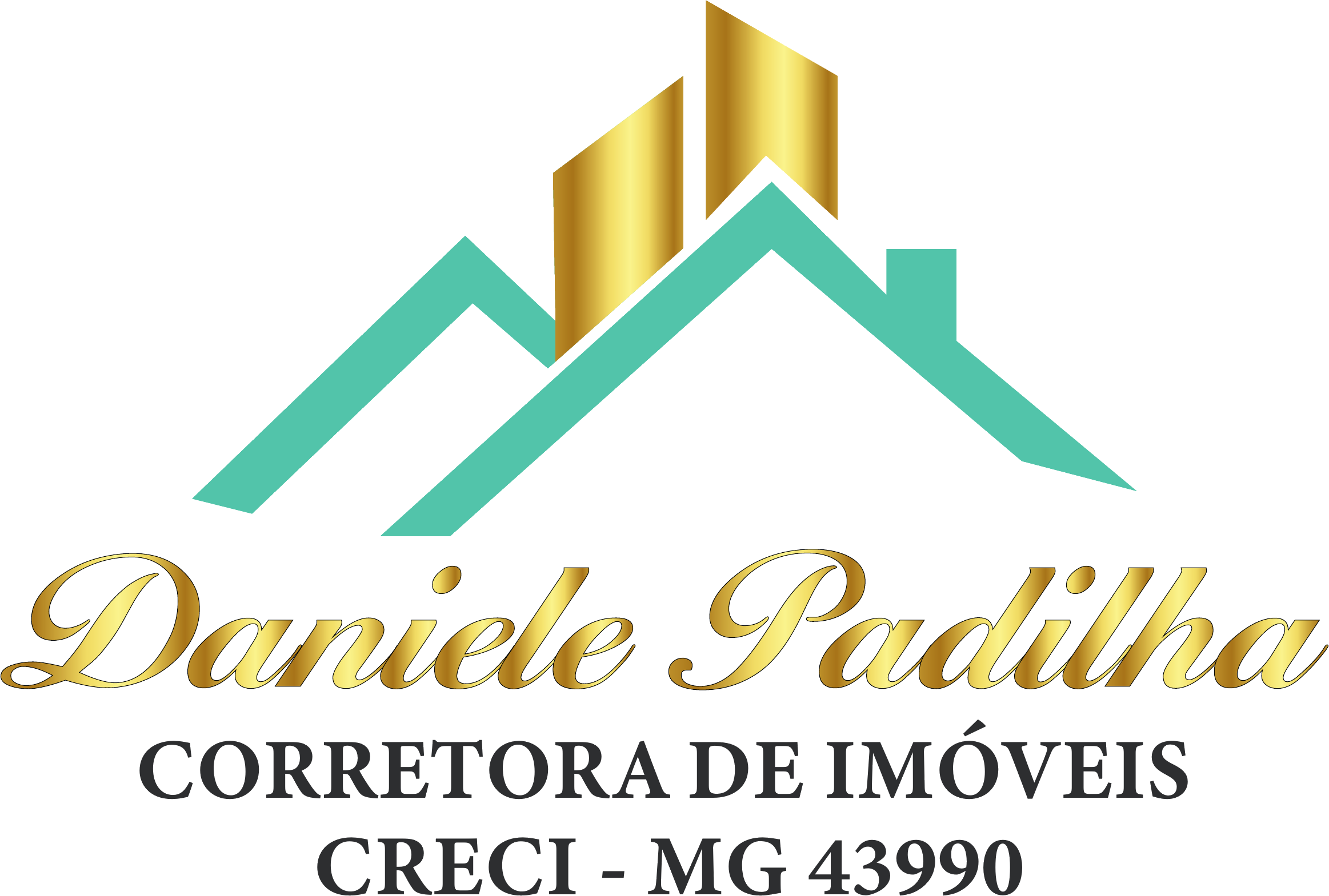 Logo Daniele Padilha — Corretora de Imóveis CRECI-MG 43990